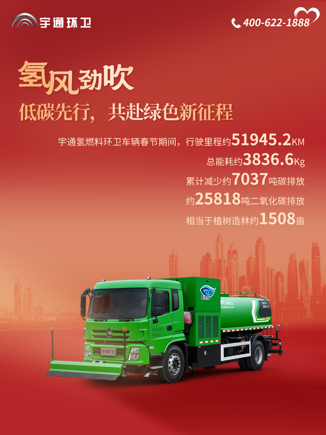 服务用心 年味更浓丨宇通环卫守护春节幸福时光