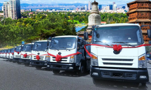 装备焕新，洁护阳泉！宇通环卫助力山西点亮城市新景！