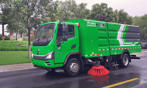 「宇」见好车丨高效应对多场景清扫需求，宇通12吨纯电洗扫车焕新上市！