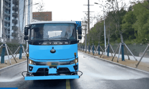 「宇」见好车丨环卫作业再添“实力派”！宇通18吨纯电动高压清洗车焕新上市！