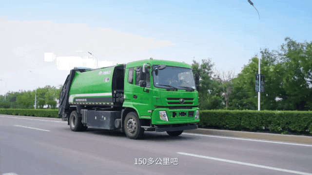 续航、经济、可靠！宇通18吨增程混动压缩车如何实现天津日均150公里垃圾清运？