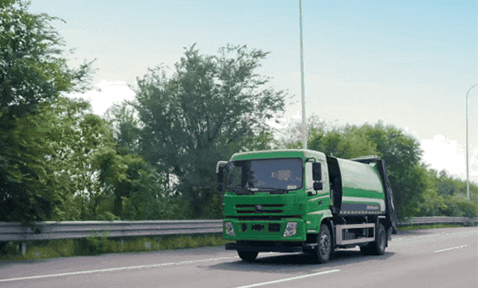 续航、经济、可靠！宇通18吨增程混动压缩车如何实现天津日均150公里垃圾清运？