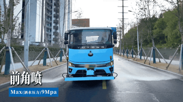 「宇」见好车丨宇通18吨纯电动高压清洗车,城市深度保洁的“盈运”之选 图片