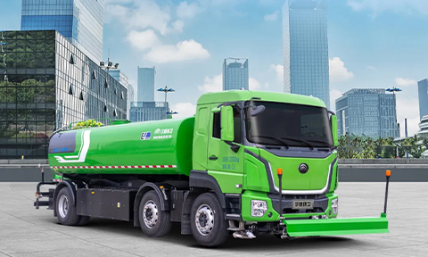 「宇」见好车 | 宇通环卫25吨纯电高压清洗车，长距离道路清洗高性价比之选