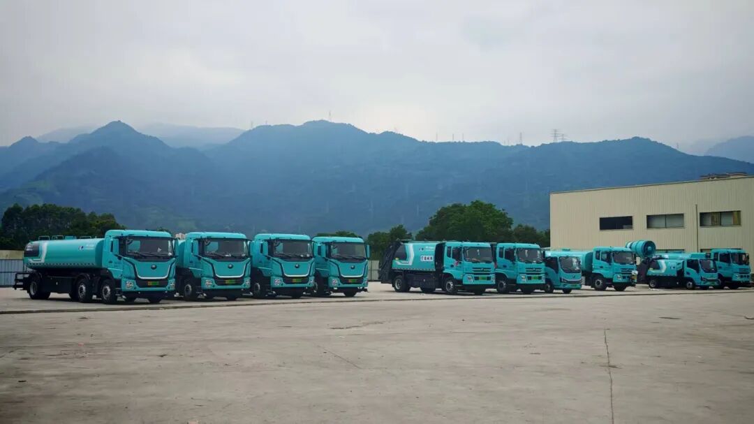 宇通环卫批量入列宁德,守护“闽东之光“! 图片
