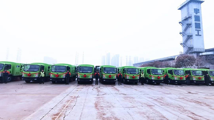 宇通新能源环卫解决方案再结硕果 30余辆新能源环卫车服务郑州航空港